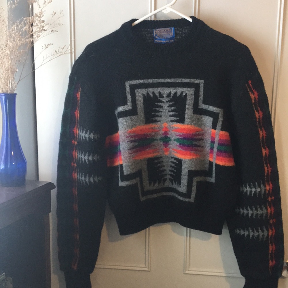 Vintage Pendleton wool sweater Size S-M